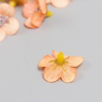 Бутон на ножке для декорирования "Лютик розовый" d=2 см