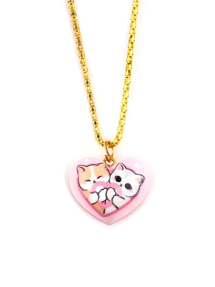 Подвеска с кулоном сердце «Для заМУРчательной девочки», 2.4×2.3 см