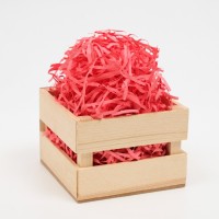 Наполнитель бумажный, красный-коралловый, 50 г