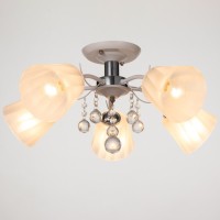 Люстра 2785/5 E27 40Вт бело-хромовый 55х55х30 см BayerLux