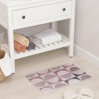 Коврик для дома Доляна «Сфера», 45×120 см, цвет бежевый