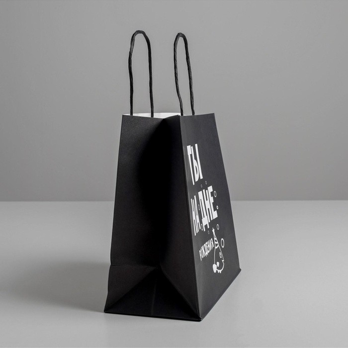 Пакет подарочный, упаковка, «На дне», 22×22×11 см