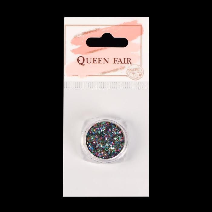 Блёстки для декора, крупные/средние/мелкие, разноцветные