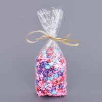 Пакет фасовочный БОПП, с донной складкой, "С любовью" 9*19 см