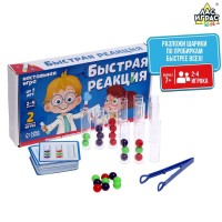 Настольная игра на скорость, логику и ловкость «Быстрая реакция»