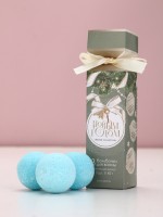 Бомбочки для ванны «С Новым годом!», 3×40 г, аромат ванильный десерт, Чистое счастье