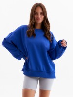 Свитшот женский MINAKU: Casual Collection цвет электро, размер 50-52