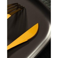 Набор столовых приборов Magistro «Блинк», 4 предмета, цвет серебряный