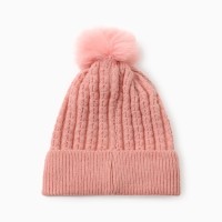 Шапка детская «Крошка Я», размер 48-50 см, пудровая