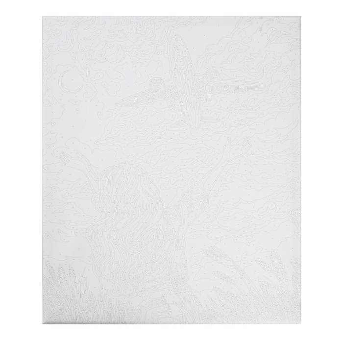 Картина по номерам на холсте с подрамником «Воздушные мечты», 40 х 50 см