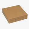 Коробка подарочная складная, упаковка, крышка - дно, крафт, 30×30×8 см Коробка подарочная складная, упаковка, крышка - дно, крафт, 30×30×8 см
