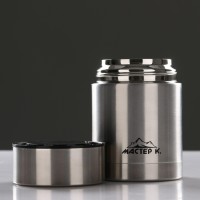 Термос для еды с широким горлом "Мастер К.", 450 мл, 6 ч, 9 х 13.3 см