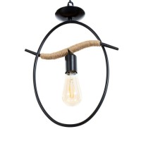 Светильник BayerLux "Киотт" 1хЕ27 черный 28х10х63см