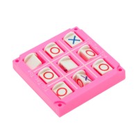 Игра крестики-нолики «Мишка», цвет МИКС, 2 игрока, 5+