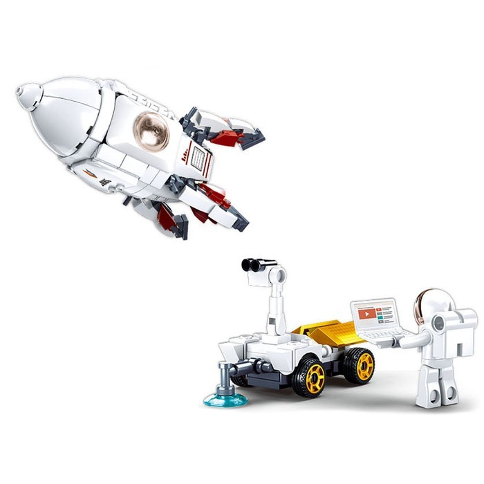 Конструктор Космос «Исследовательская ракета», 320 деталей