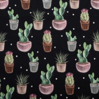 Полотенце Этель Succulents 40х73см, 100% хлопок, саржа 190 г/м2