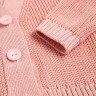 Кардиган вязаный Крошка Я, рост 86-92, розовый