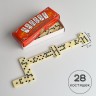 Домино "Время игры", 28 шт, 14.5 х 4.7 х 3.4 см, костяшка 4 х 0.5 х 2 см Домино "Время игры", 28 шт, 14.5 х 4.7 х 3.4 см, костяшка 4 х 0.5 х 2 см