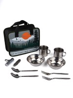 Набор посуды для пикника «Путешествия», 10 предметов