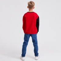 Джемпер для мальчика MINAKU: Casual Collection KIDS, красный, рост 128 см