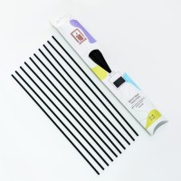 Набор фибровых палочек для ароматического диффузора, 25×0.3 см, 10 штук, черный