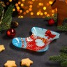 Блюдо сервировочное Доляна «Сапожок. Бубенчики», 16×14×1,5 см