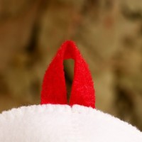 Шапка банная с аппликацией "Заходите, будет жарко"