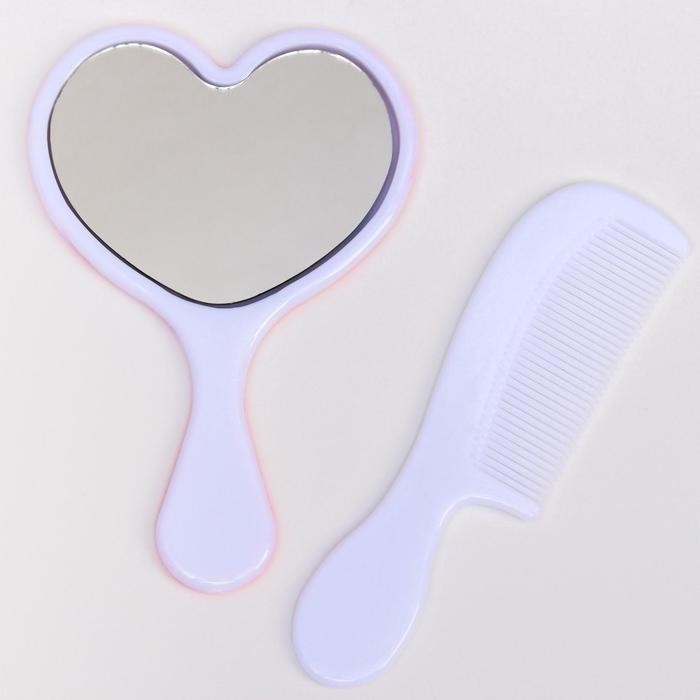 Подарочный набор: расческа и зеркало "Чудеса рядом!", Холодное сердце