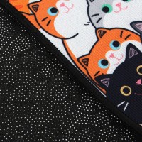 Коврик придверный «Котики», 40 х 60 см