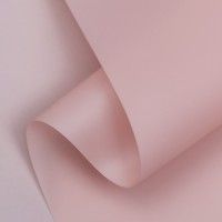 Пленка матовая для цветов и букетов, PASTEL, Светлый лосось 0.59×7 м 180 г