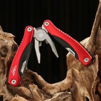 Мультитул 11в1 «Мастер К» в чехле, красный