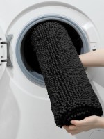 Коврик для дома LaDо́m, букли, плотность 1000 г, 50×80 см, графитовый