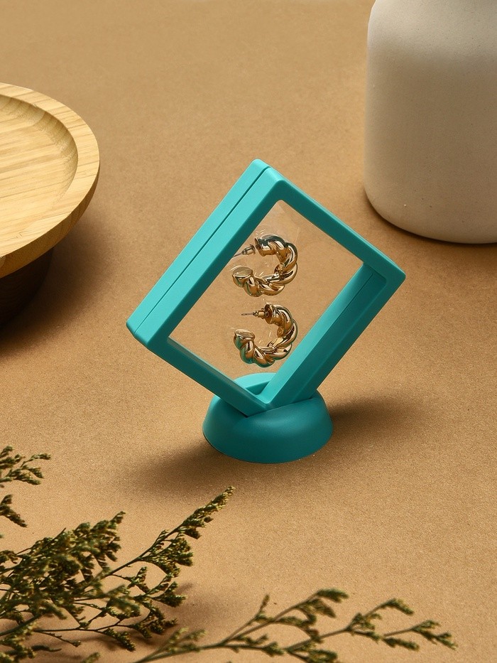 Подставка для украшений «Ромб», 9×9×5,5 см, тиффаня