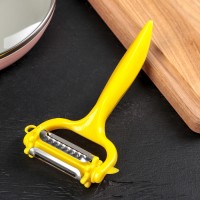 Овощечистка многофункциональная Доляна, 16×9 см, цвет МИКС