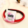Ободок для волос "Космея" текстура полоски, 1,5 см, микс