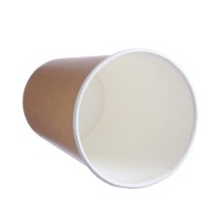 Стакан одноразовый бумажный «Крафт» для горячих напитков, 350 мл, диаметр 90 мм МИКС