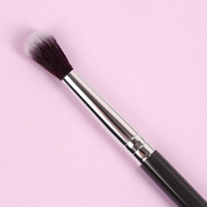 Кисть для макияжа «Brush GRAPHITE», 18,5 см, цвет тёмно-серый Кисть для макияжа «Brush GRAPHITE», 18,5 см, цвет тёмно-серый
