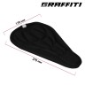 Чехол на седло Graffiti, 270x170 мм Чехол на седло Graffiti, 270x170 мм