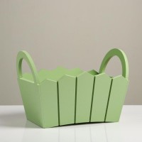 Подарочный ящик «Мария», 25.5×16.5×17.5 см, МДФ, цвет оливковый