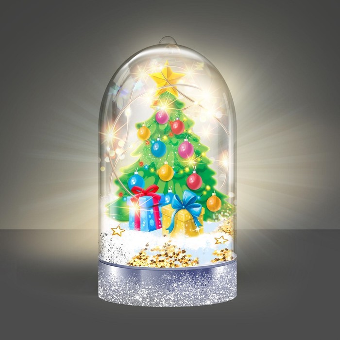 Набор для творчества «Новогодний ночник. Ёлочка» Набор для творчества «Новогодний ночник. Ёлочка»