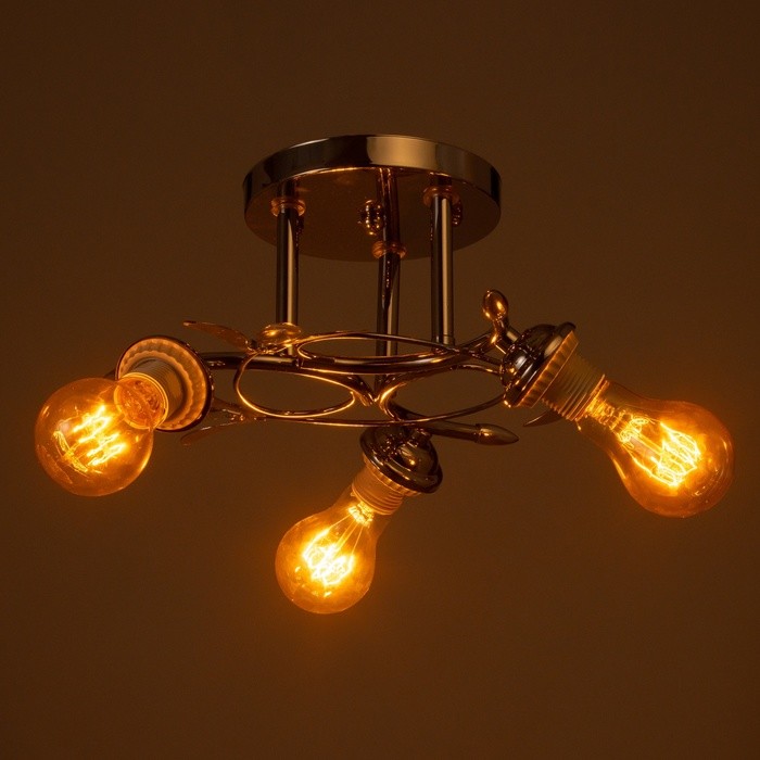 Люстра "Жаннета" бп 3х40Вт Е27 Хром МОДЕЛЬ: 2800064 Люстра "Жаннета" бп 3х40Вт Е27 Хром МОДЕЛЬ: 2800064