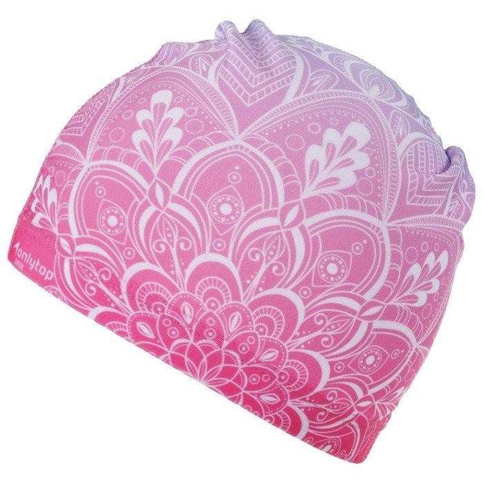 Шапочка для плавания взрослая, тканевая, обхват 54-60 см