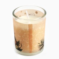 Свеча новогодняя «Время уюта», на Новый год, аромат лесной орех, 5 х 6 см