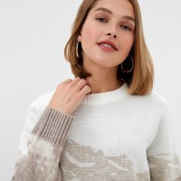 Джемпер женский MINAKU: Casual collection, бежевый, размер 42-44