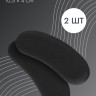 Пяткоудерживатели для обуви, на клеевой основе, пара, чёрные