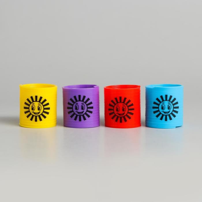 Пружинка-радуга «Солнышко», цвета МИКС