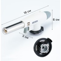 Горелка газовая на баллон "Мастер К" 920, с пьезоподжигом, 18 х 6 см