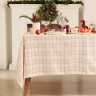 Скатерть "Этель" "Bright cage" 110х149 см, 100% хл, рогожка 186 г/м2