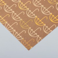 Бумага для скрапбукинга "Зонтики" плотность 180 гр 30,5х32 см