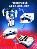 Робот «Полицейский», трансформируется одним движением